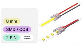 MONO ZLACZKA TASMA DO PRZEWODU, 2 PIN.8