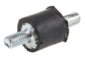 Podstawka antywibracyjna M3 średnica 8mm wysokość całkowita 20mm Cylinder męski-męski