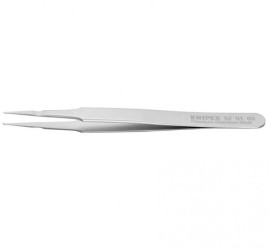 Pinceta precyzyjna do komponentów SMD 120mm prosta KNIPEX 92 01 03