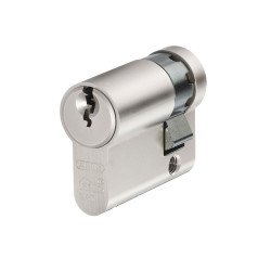 ABUS 54145 E60NP Euro Half Cylinder Nickel Pearl 10mm / 50mm Box