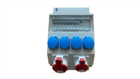 Rozdzielnica Elektryczna Cee 32A 16A 4X 230V Z Bezpiecznikami Hager / Fi 97H-3