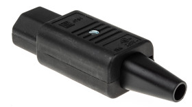 Złącze IEC IEC C15 Montaż na kablu Żeński 10A Proste Schurter