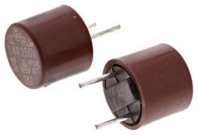 Bezpiecznik nieresetowalny 4A 250V ac Wickmann T Nylonowe 100 A rozstaw 5.08mm