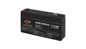 Akumulator Agm 6V 1.3Ah 7.8 Wh Do Ups Zasilacze Awaryjnych