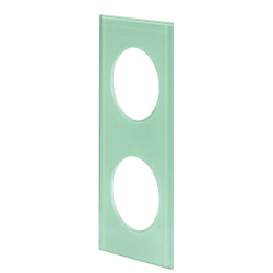 Ramka kwadrat podwójna, szkło miętowy x2 TYP: LSR-STK-X2 KONEKTO