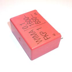 100nF 1600Vdc 650Vac 5% 0,1uF FKP1 WIMA RM=32,5mm