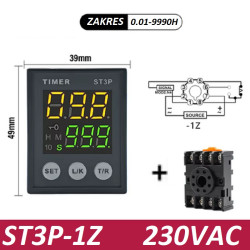 Przekaźnik czasowy ST3p-1Z (seria LED) / 230V