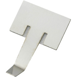 TruComponents 41032 Self-adhesive &#xD8;9.50mm Silver 1pcs