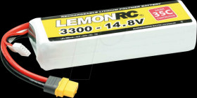 LEMONRC LiPo battery 3300, 14.8 V (35C)