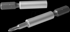 1544 Adapter for 4-mm mini bits to 1/4"