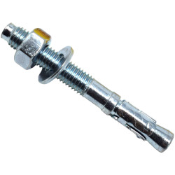 MASONMATE 0841ETA580100 Zinc Plated Through Bolt M12 x 100mm (50)