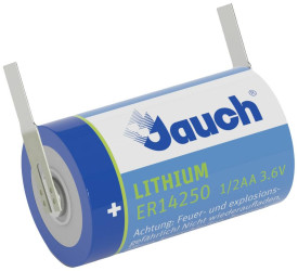 Bateria 1/2 AA Jauch Quartz, 3.6 V, 1200 mAh, litowe, U-końcówka do lutowania, 1 szt.