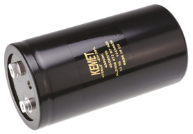 Kondensator 4700μF 400V dcmontażśrubowy KEMET 77 (Dia.) x 146mm
