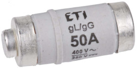 Bezpiecznik butelkowy neozed 50A gwint E18 gG ETI 400V ac