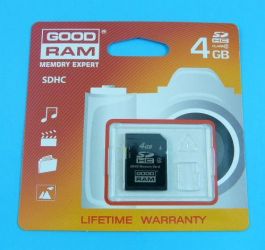 KARTA CLASS4 4GB GOODRAM