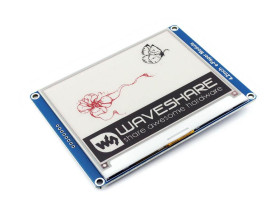 Waveshare 400x300, 4.2inch E-Ink display module, three-color