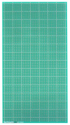 Płytka prototypowa UB-THN01 dwustronna FR4, Ø 1mm, rozstaw 2.54mm, 190 x 95 x 0.4mm, Sunhayato