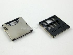 Gniazdo SD z wyrzut. SMD