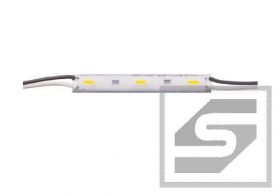 Moduł LED MINI Z-3;0.4W;55lm;12V DC 4000K;120st.;40x5x3mm;3SMD4014;IP66