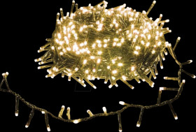 STL-1675024VUW LED fairy lights, 16 m, 750 LEDs, warm white, 230 V