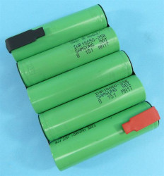PAK. 5x18650 2500mAh 18,5V/20A LI-ION