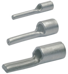 Uninsulated pin cable lug, 0.5-1.0 mm², 1.8 mm, metal, ST1705