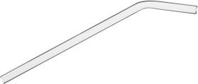 Słomka do picia ze szkła TFA Dostmann GlasWerk CURVED 6 szt.