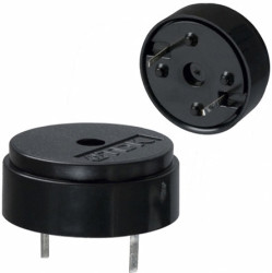 Brzęczyk piezoelektryczny średnica 17mm, sygnał wysokotonowy 60dB TDK