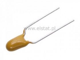 15uF/ 10V Kond. tantal; raster 2,5mm; 5.5x9.5mm