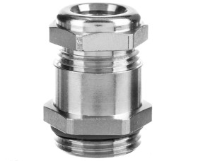 Dławnica kablowa odporna na wysoką temperaturę M20 IP68 mosiężna SKINDICHT SHV-M-VITON 20x1,5/11/7 52105460 /25szt./