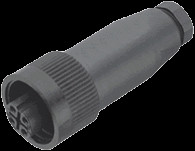 Jack, RD24, 6 pole + PE, screw connection, straight, 099583