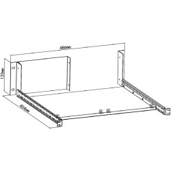 Rigol RM-1-DP800 Fitting Kit for 19" Rack Mounting, 1 x DL3000
