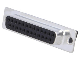 D-Sub 37-pin żeńskie na przewód Wersja bez styków 205209-2