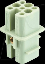 09 21 007 3131 Inserts 7-pole, size 3 A, straight