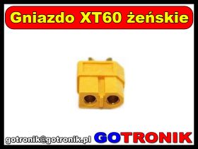 Gniazdo XT60 żeńskie