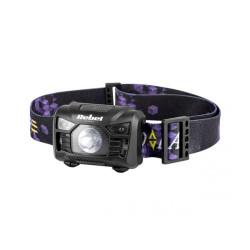 LATARKA CZOŁOWA REBEL 3W AKUMULATOROWA 2 LED CZERWONE + KABEL URZ0938