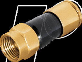 FFQ4GL F-compression connector for 6.8 - 7.4 mm
