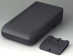 ABS/PC enclosure, (L x W x H) 206 x 110 x 47 mm, lava, IP41, A9007218