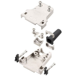 Encitech 7960-0207-02 D-Sub Housing 15 Pins Diecast zinc 180&#xB0; Metal