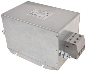 Filtr sieciowy 110A 3-fazowy 480/277 V AC 50Hz TE Connectivity Montaż kołnierzowy