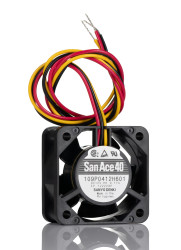Wentylator osiowy 12 V DC DC 40 x 40 x 20mm 1.32W 13.6m³/h 33dB(A) 110mA