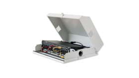 Szafa Wisząca 19 Cali 3U+6U Płaska Szara I-Case Fl-09-Bgt