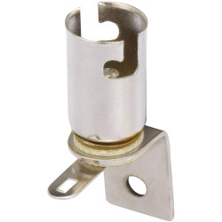 TRU COMPONENTS 1568157 Bulb holder Socket mini bulbs BA9s Solder lug 1 pc