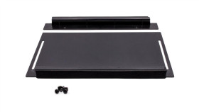 Przesuwny Panel Z Gumowymi Krawędziami Do Wprowadzania Kabli Czarny Do Szaf...