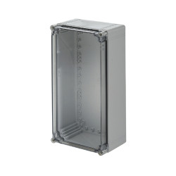 Obudowa Poliwęglan szerokość zew. 132 mm długość zew. 400 mm wys. zew. 200 mm Weidmüller IP67 Szary