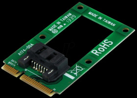 MSAT2SAT3 mSATA to SATA HDD/SSD Adapter Converter