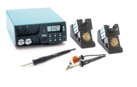Stacja lutownicza Weller 2-wyjściowa Rozlutowywanie / Gorące powietrze / Lutowanie 300W Rozlutowywanie, Gorące