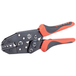 CK Tools T3697A Ratchet Crimping Pliers For UnInsulated Terminals 1.5 - 10mm&#xB2;