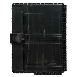 Puszka światłowodowa 16 spawów, czarna Extralink Eva