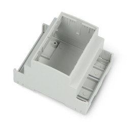 Obudowa modułowa Kradex ZD1004J ABS V0 na szynę DIN - 65,2x89,8x71,6mm - jasnoszara